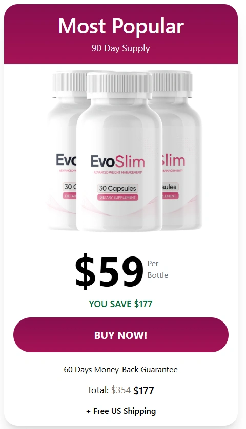 EvoSlim Pro 3 Bottle Price